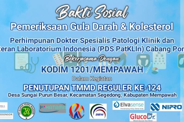 Sinergi Dua Desa Dukung Bakti Sosial Kesehatan di Pengujung TMMD Ke-124