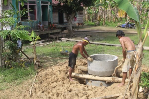 Satgas TMMD ke-124 Terus Kerjakan Sumur Galian di Desa Talio